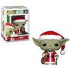 STAR WARS - FUNKO - POP! - SANTA YODA - VINYL BOBBLE-HEAD